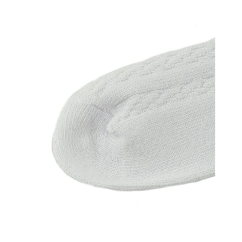 Classic Cable Knit Cotton Knee High Socks 3 Pair Pack W1435KH