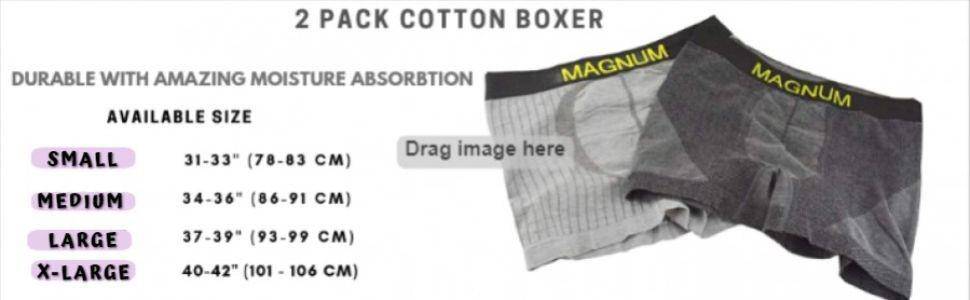 Boxer Briefs Bamboo Charcoal Cotton
