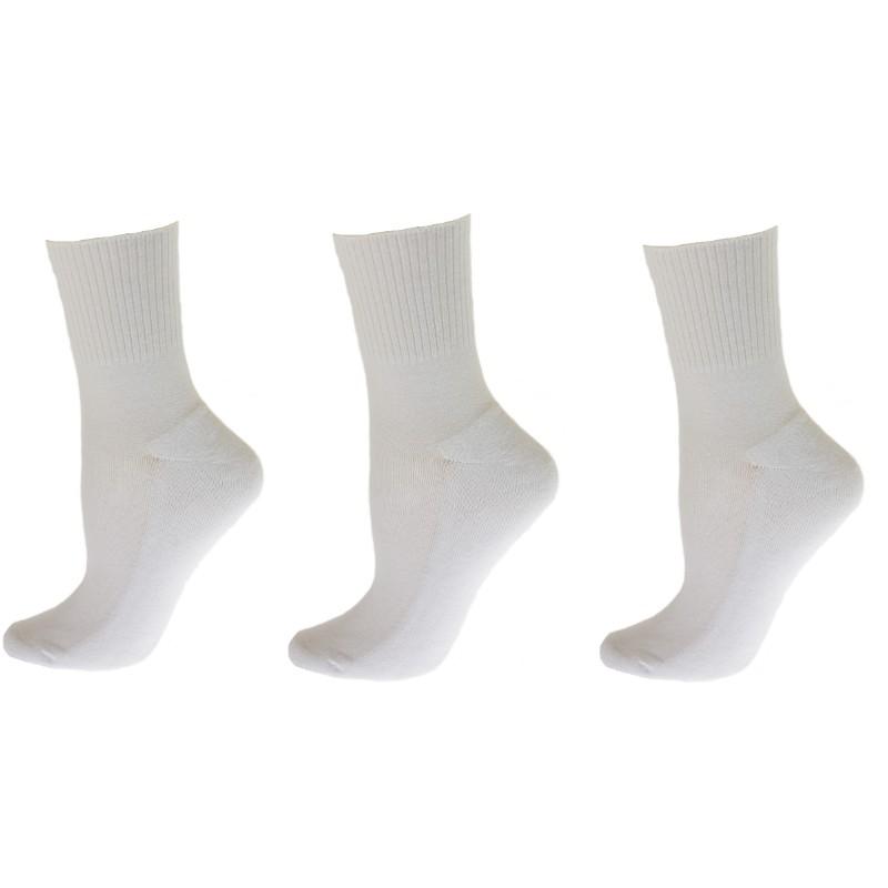 Diabetic Arthritic Cotton Ankle Cushioned 3 Pair Pack Men Socks M100