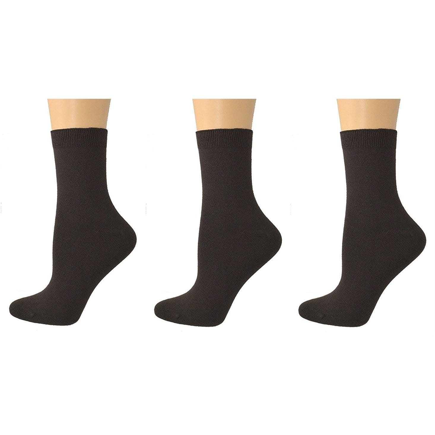 Sierra Socks Women's Bamboo Low Cut Shortie 1-Pair or 3-Pair Pack Socks