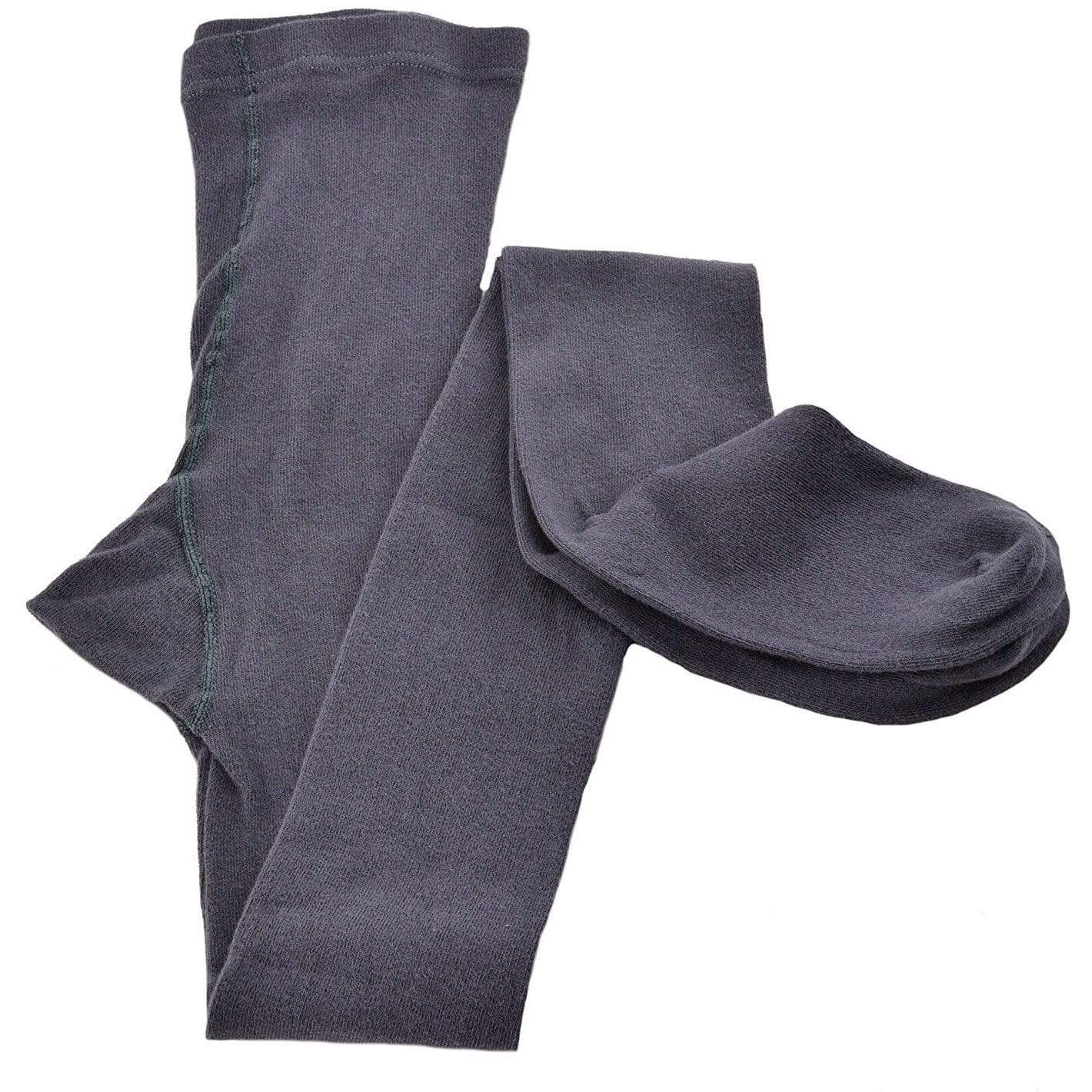 Sierra Socks Womens Big Girls Cotton Plain comfortable Soft Slim Fit Seamless Toe Tight W5073