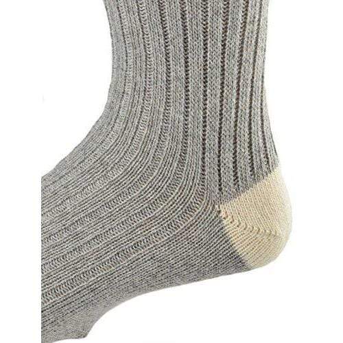 Wool Striped Boot Work Men's 3 Pair Pack Socks M6400