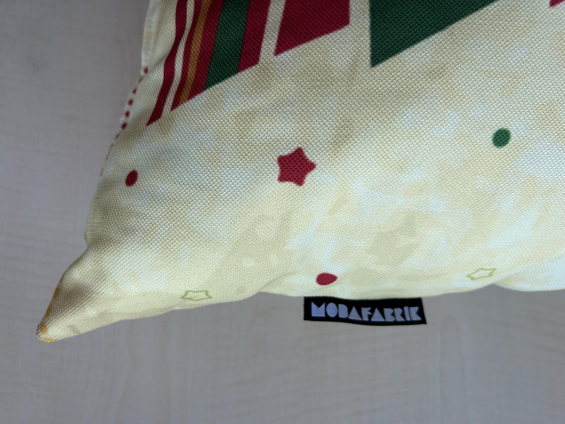 Abstract Christmas Tree Pattern Pillow Cover, Holiday, Decorating, Square 16" x 16" - Wear Sierra