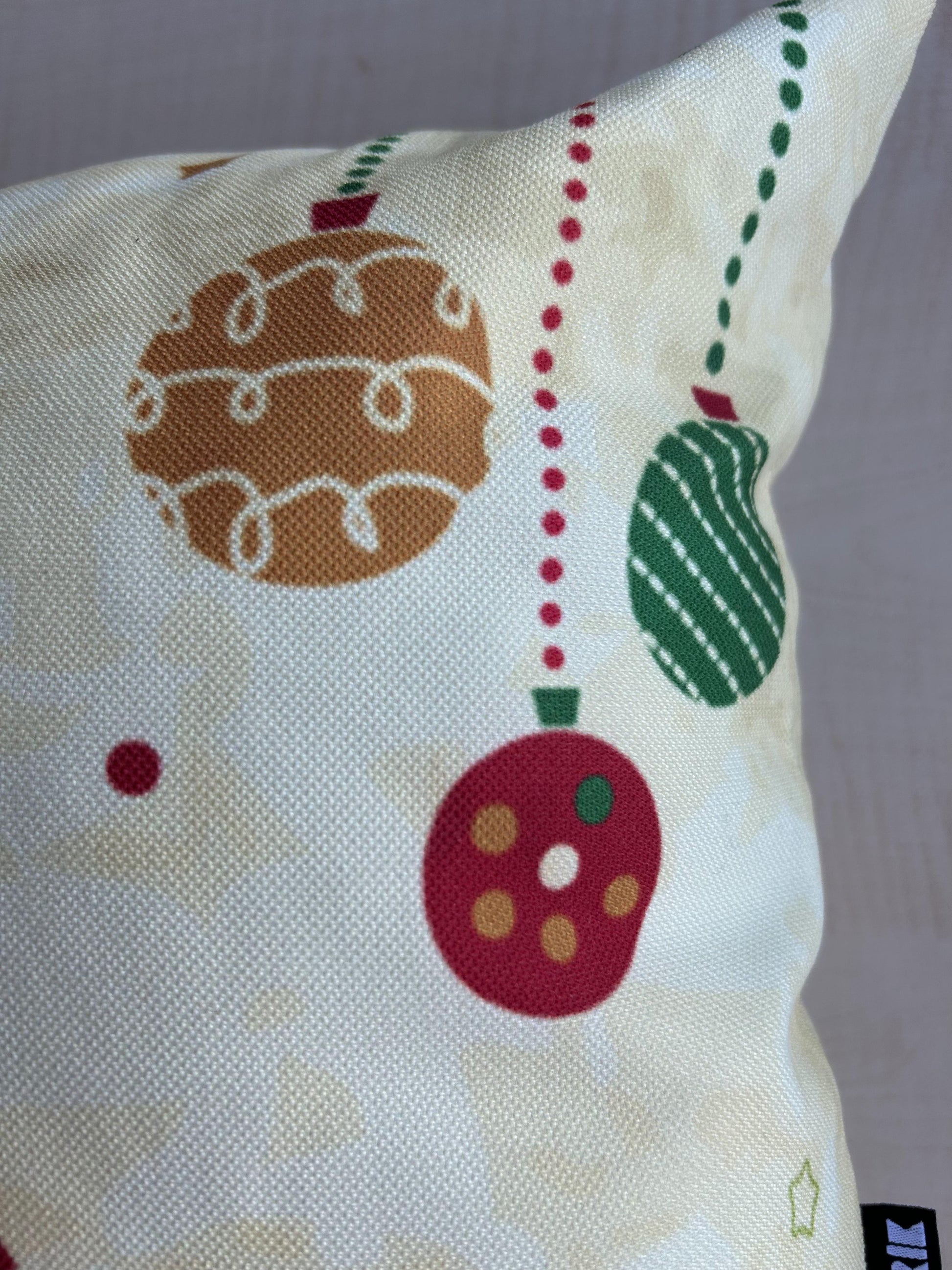 Abstract Christmas Tree Pattern Pillow Cover, Holiday, Decorating, Square 16" x 16" - Wear Sierra