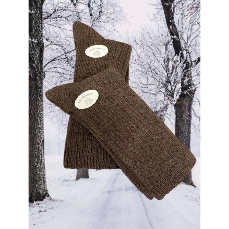 Espresso Wool Women Crew 2 pair pack W35