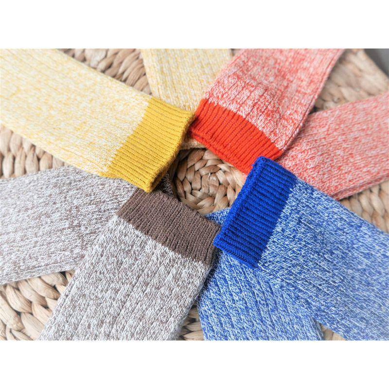 Outdoor Boot Hiking Marled Twisted Cotton 2 Pair Pack Socks W33