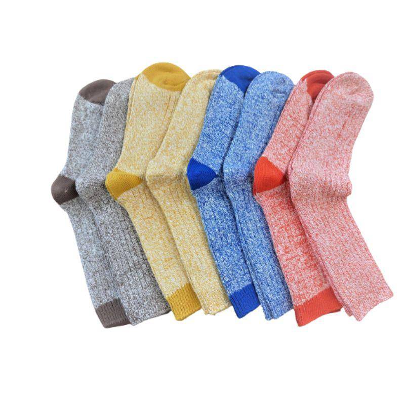 Outdoor Boot Hiking Marled Twisted Cotton 2 Pair Pack Socks W33