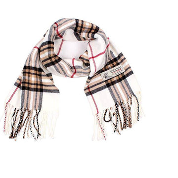 Men's and Women's Unisex Plaid Cashmere Feel Scarf, Oversized Scarves, Softer than Cashmere features, Size 72"X12"