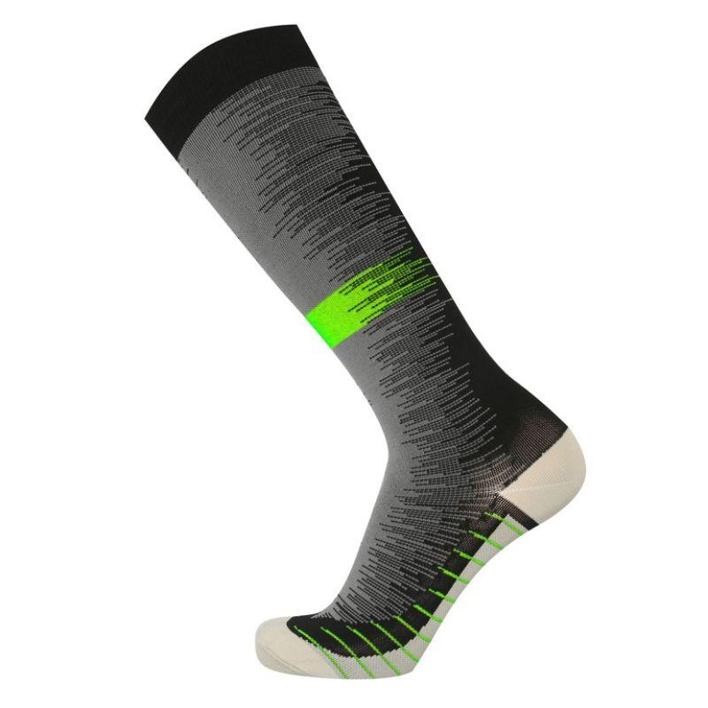 Unisex Graduated Colorful Patterned Compression Knee High Socks for Men & Women