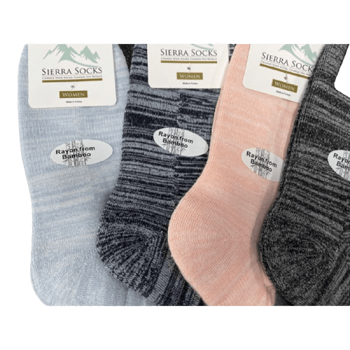Heel Guard Arch Support Bamboo Performance Cushioned Ankle Hi Socks