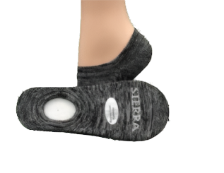 No Show Arch Support Bamboo Performance Cushioned Socks