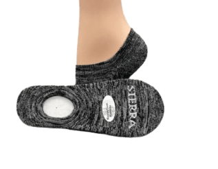 No Show Arch Support Bamboo Performance Cushioned Socks