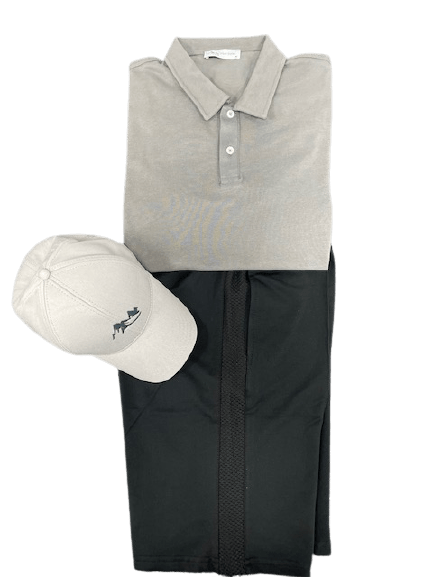 Polo T-Shirt, Bermuda Short and Hat Set (3-Piece)