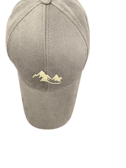 Adjustable Performance Unisex Mountain Logo Hat - Cap