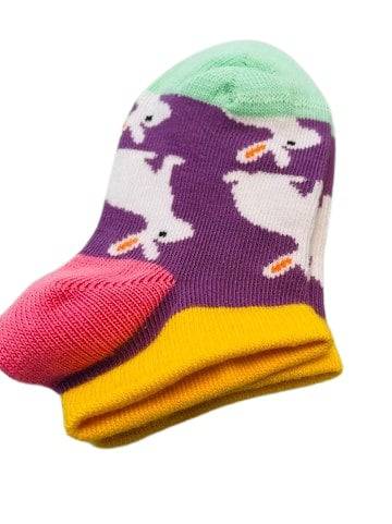 Toddler Combed Cotton Ankle Assorted 3-Pack Socks