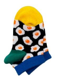 Toddler Combed Cotton Ankle Assorted 3-Pack Socks