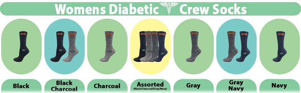 Regenerated Wool Diabetic Outdoor Hiking Extra Wide Calf Women Socks