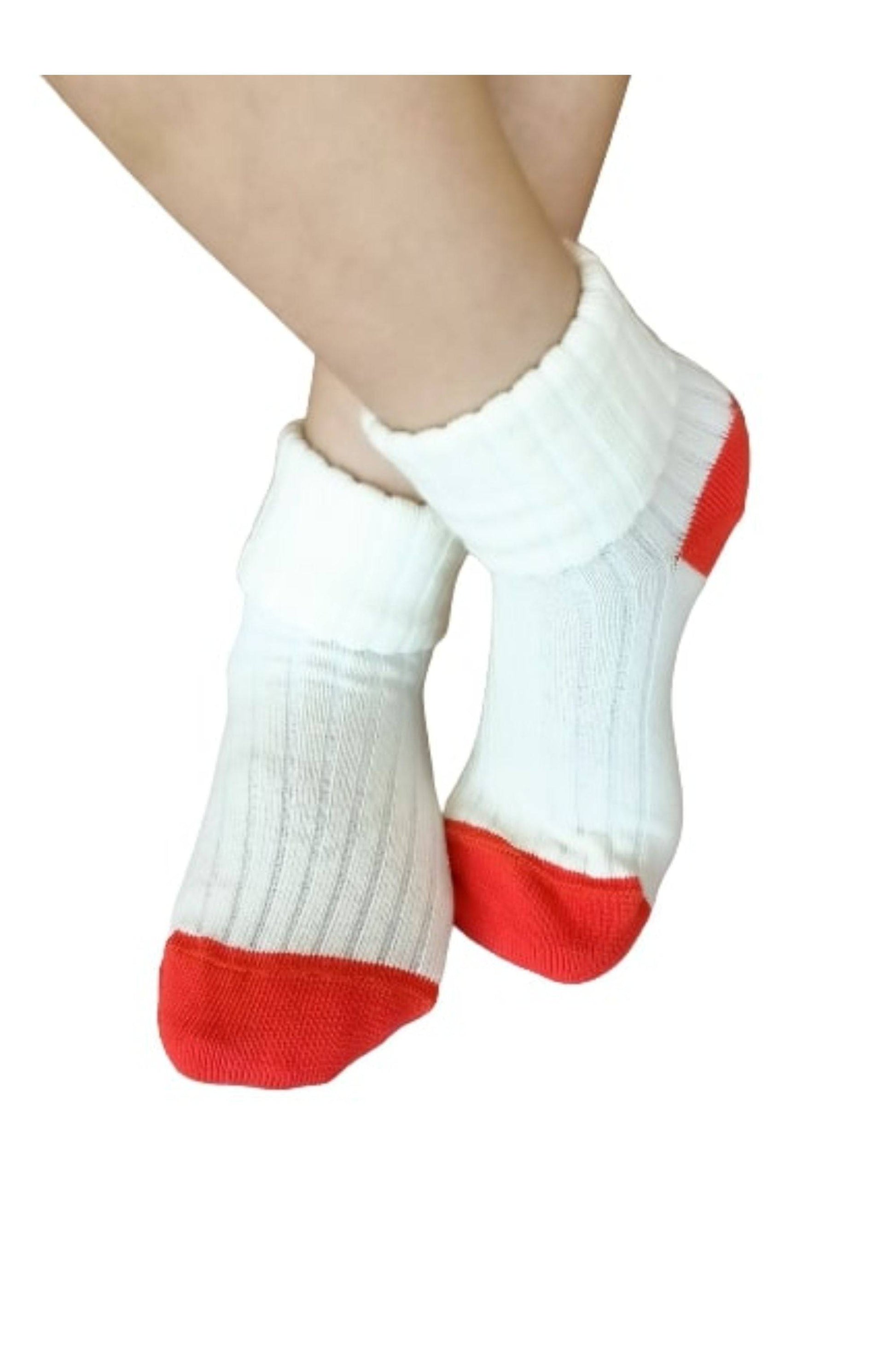 Toddler Combed Cotton Ribbed Turn Cuff 2-Pack Socks