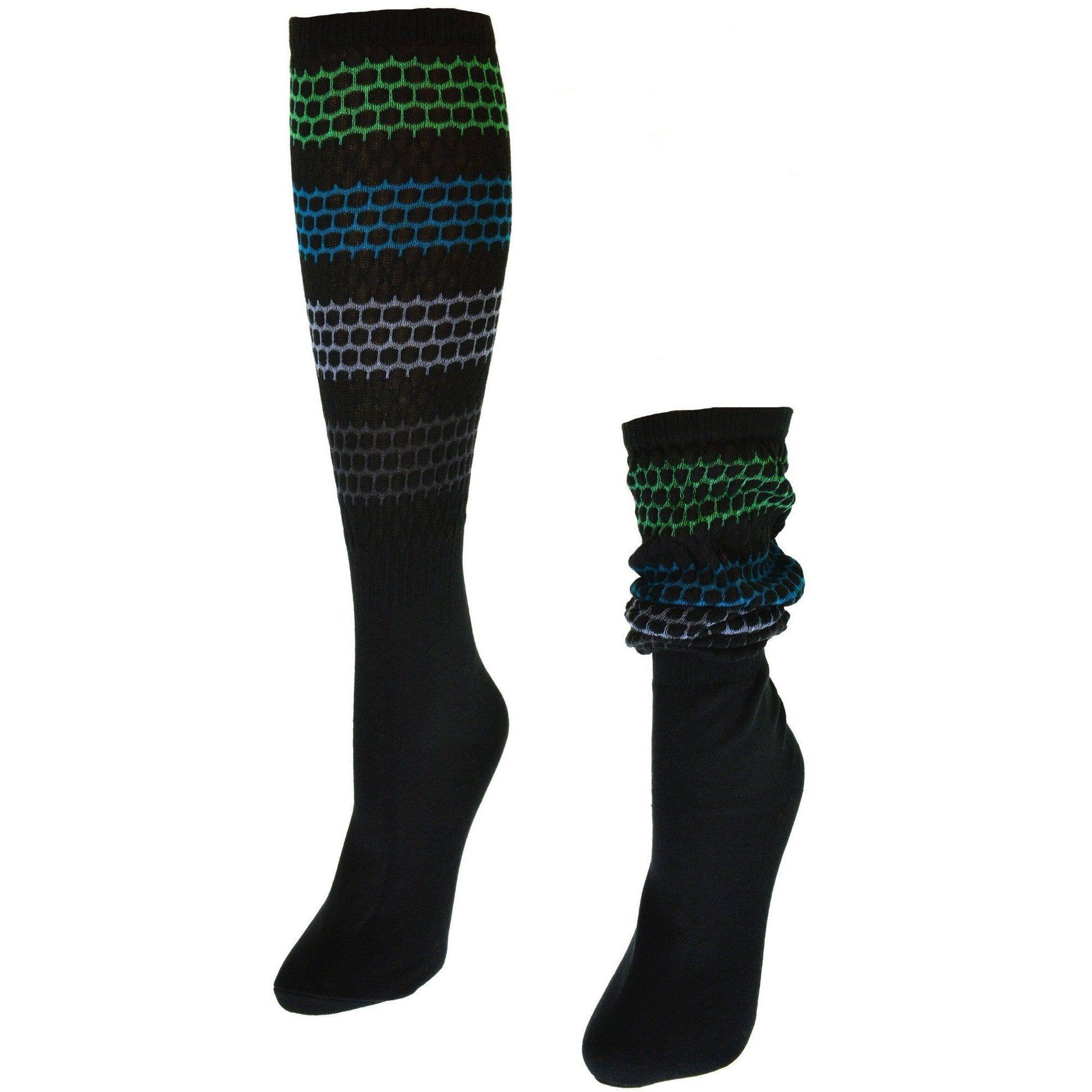Women's Slouch or Knee High Organic Cotton Socks
