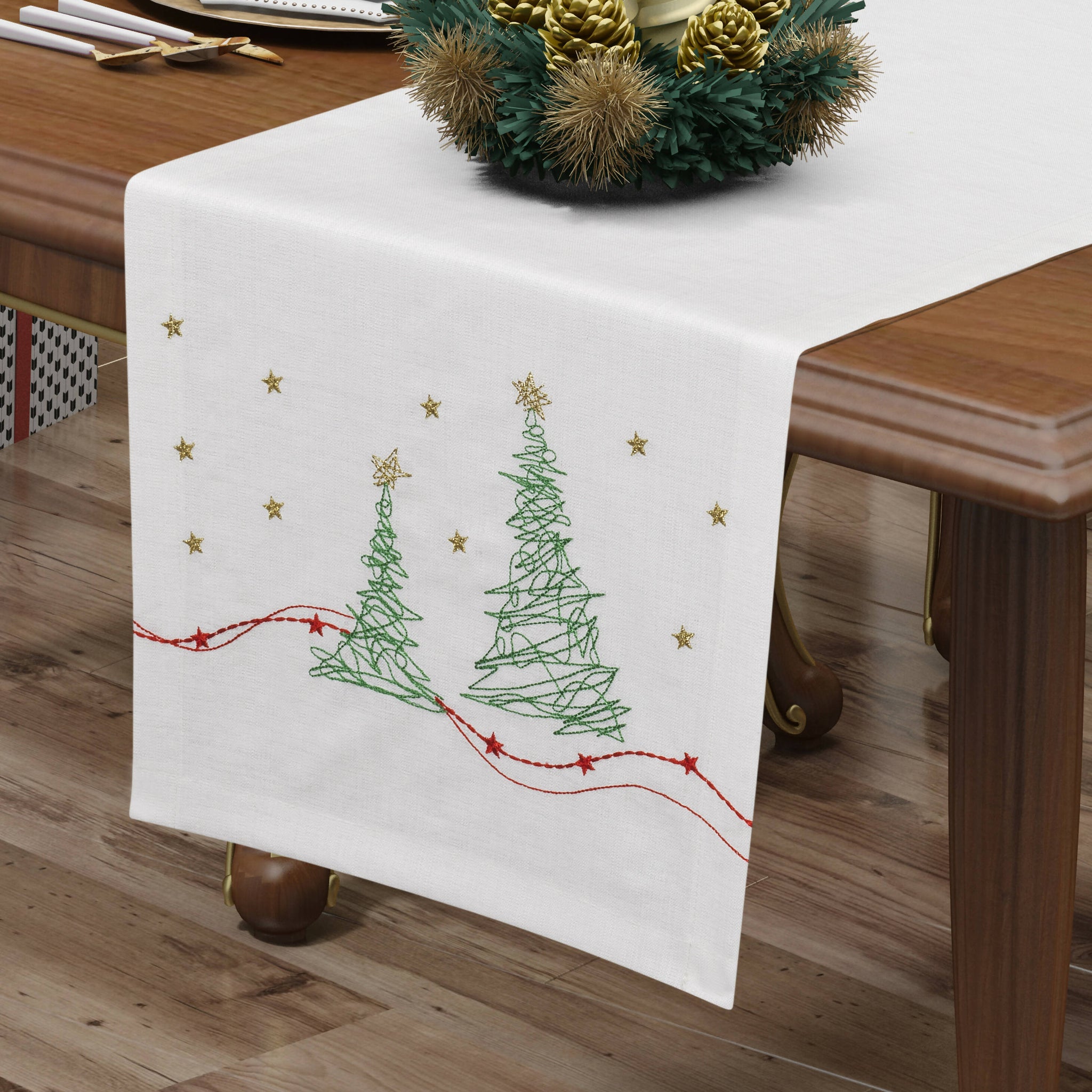 Christmas and Holiday Table Runners - Great for Holiday Decorating - Wear Sierra