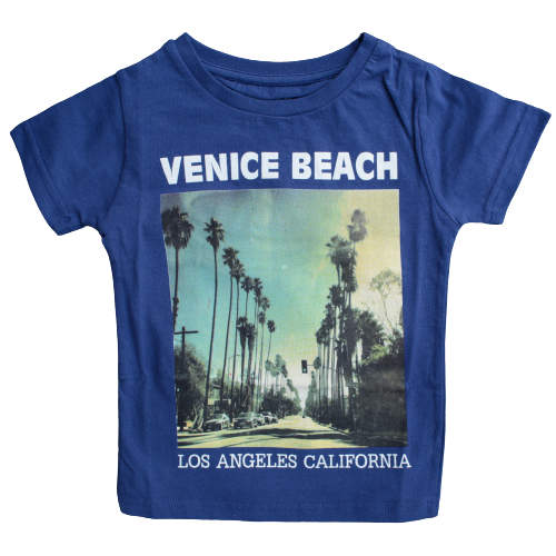 White T-Shirts for Kids - Cool and Stylish Tee for Children - Beautiful Beach Printed Babies T-Shirt - Wear Sierra