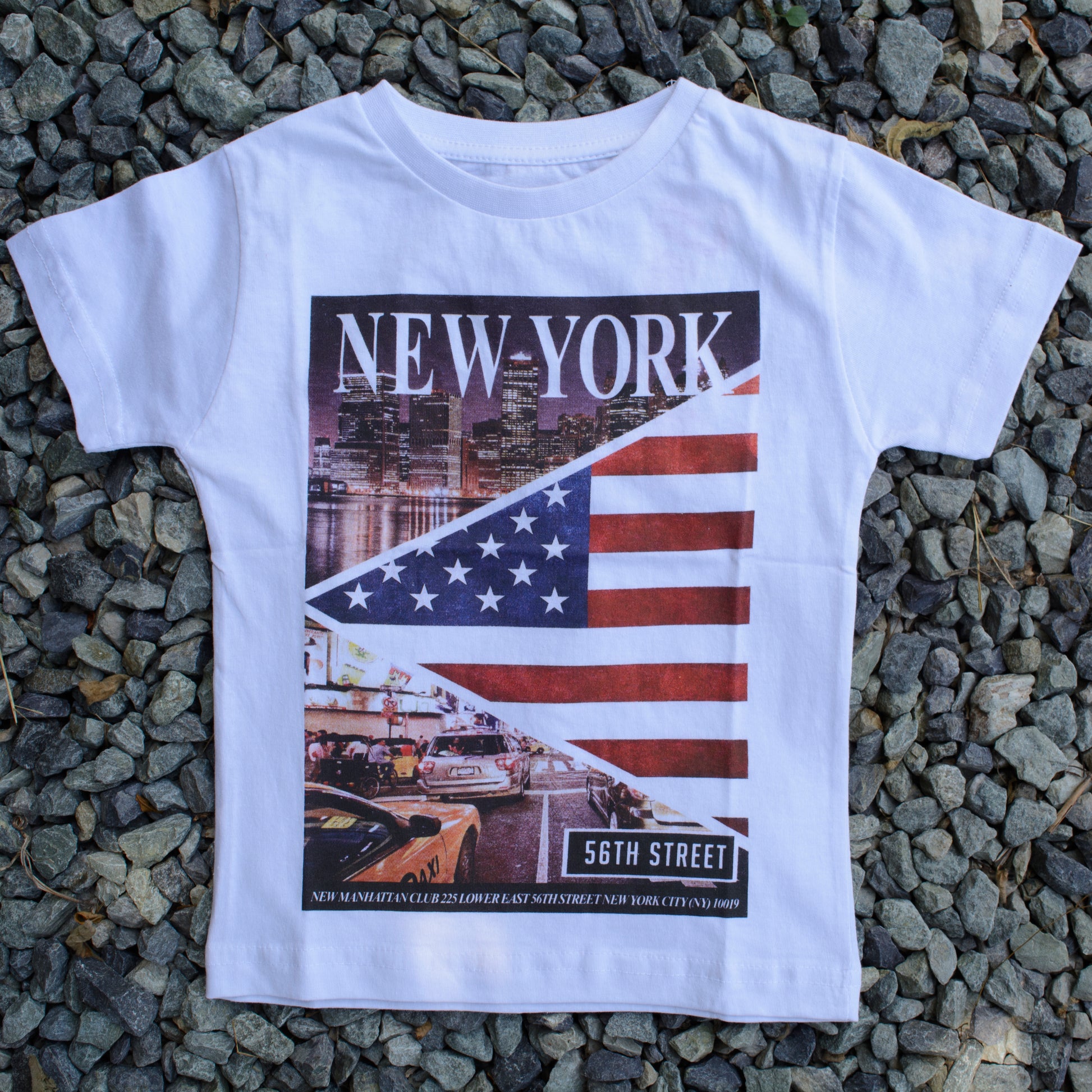 New York - Children T-Shirt Collection - Little Boy, and Girls Clothing - Kids Cotton Tee - Wear Sierra