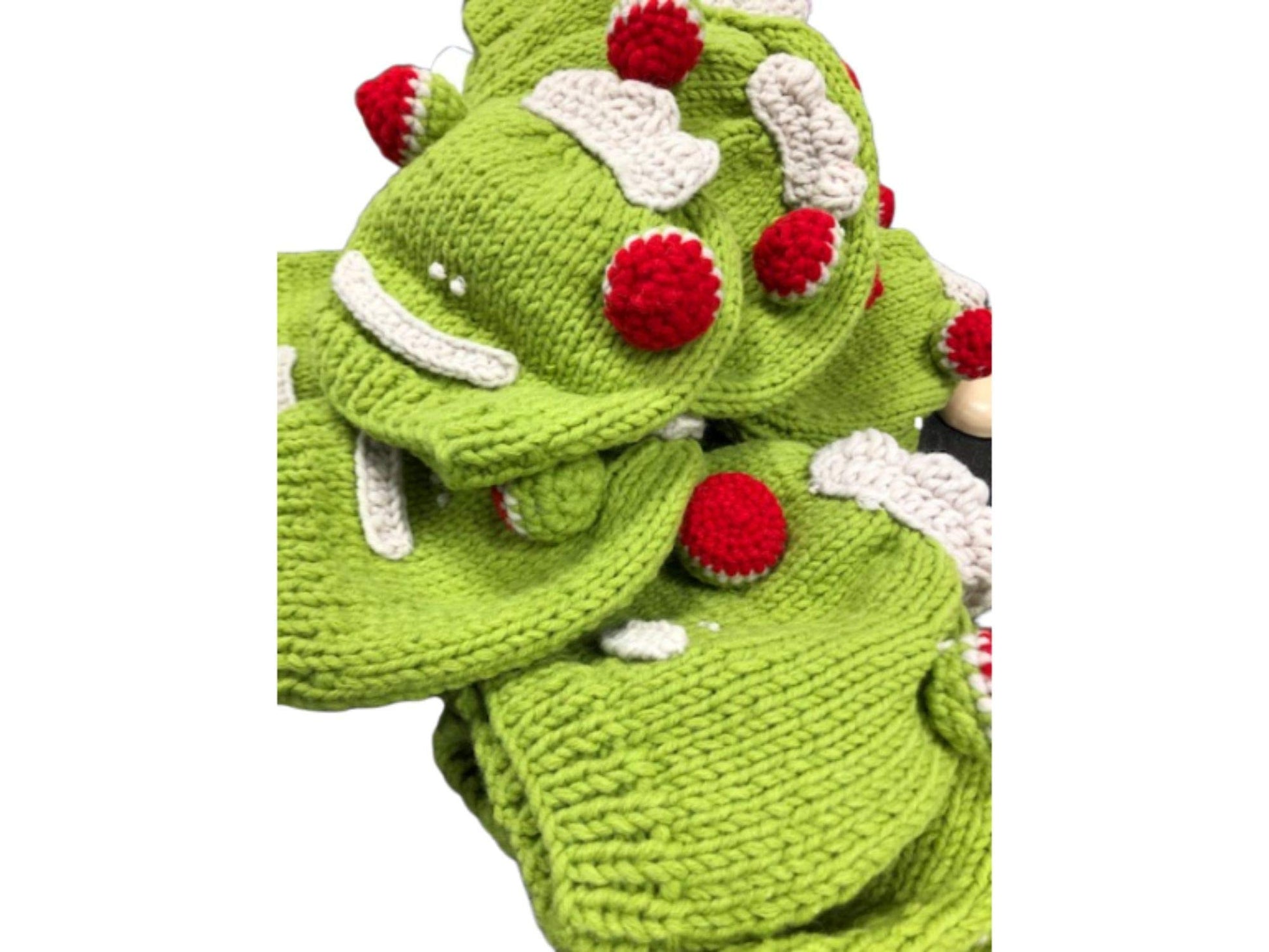 Kids Beanie Hat Kids Winter Hand-Knitted Frog Animal Theme Hat Beanie Cap Wool - Wear Sierra