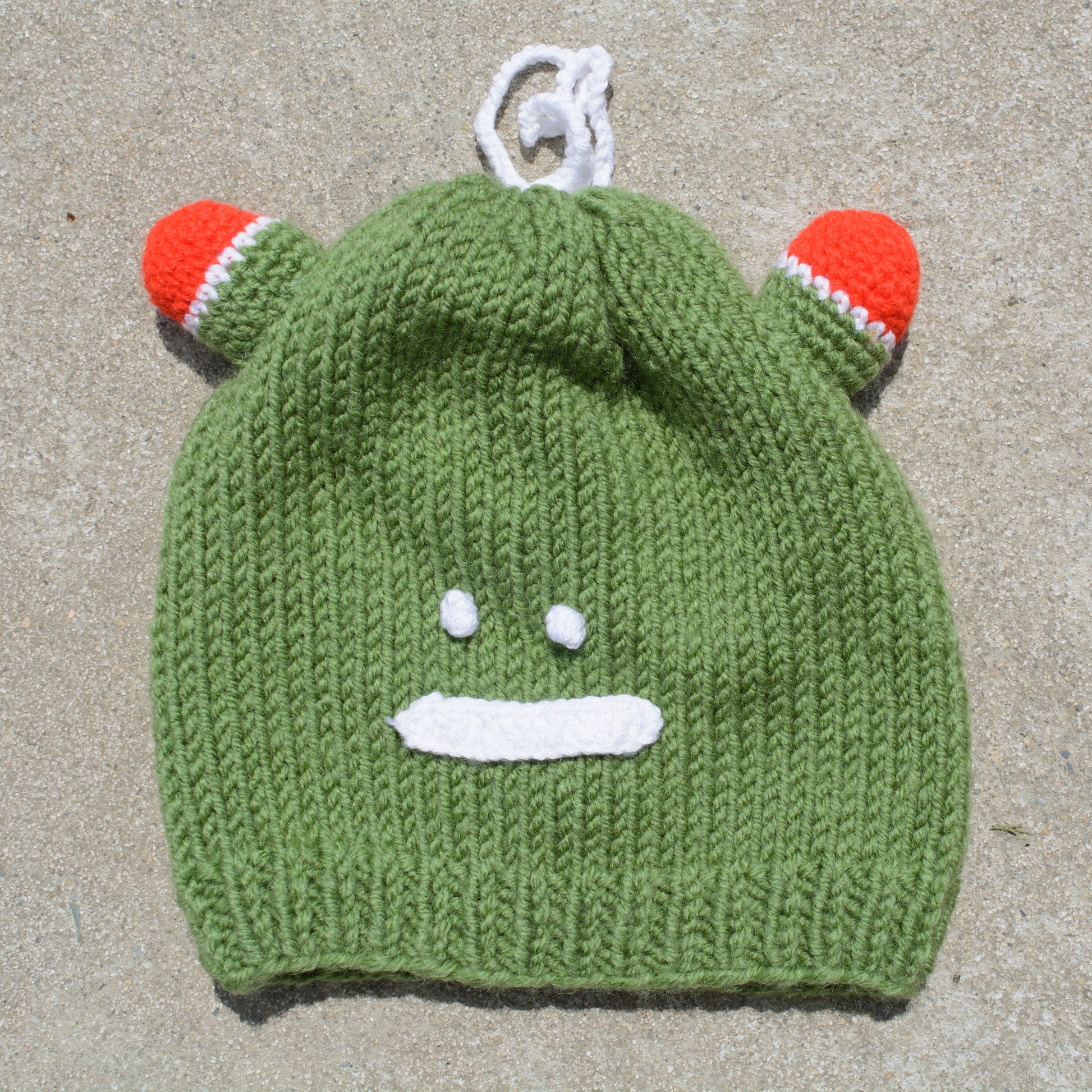Kids Beanie Hat Kids Winter Hand-Knitted Frog Animal Theme Hat Beanie Cap Wool - Wear Sierra