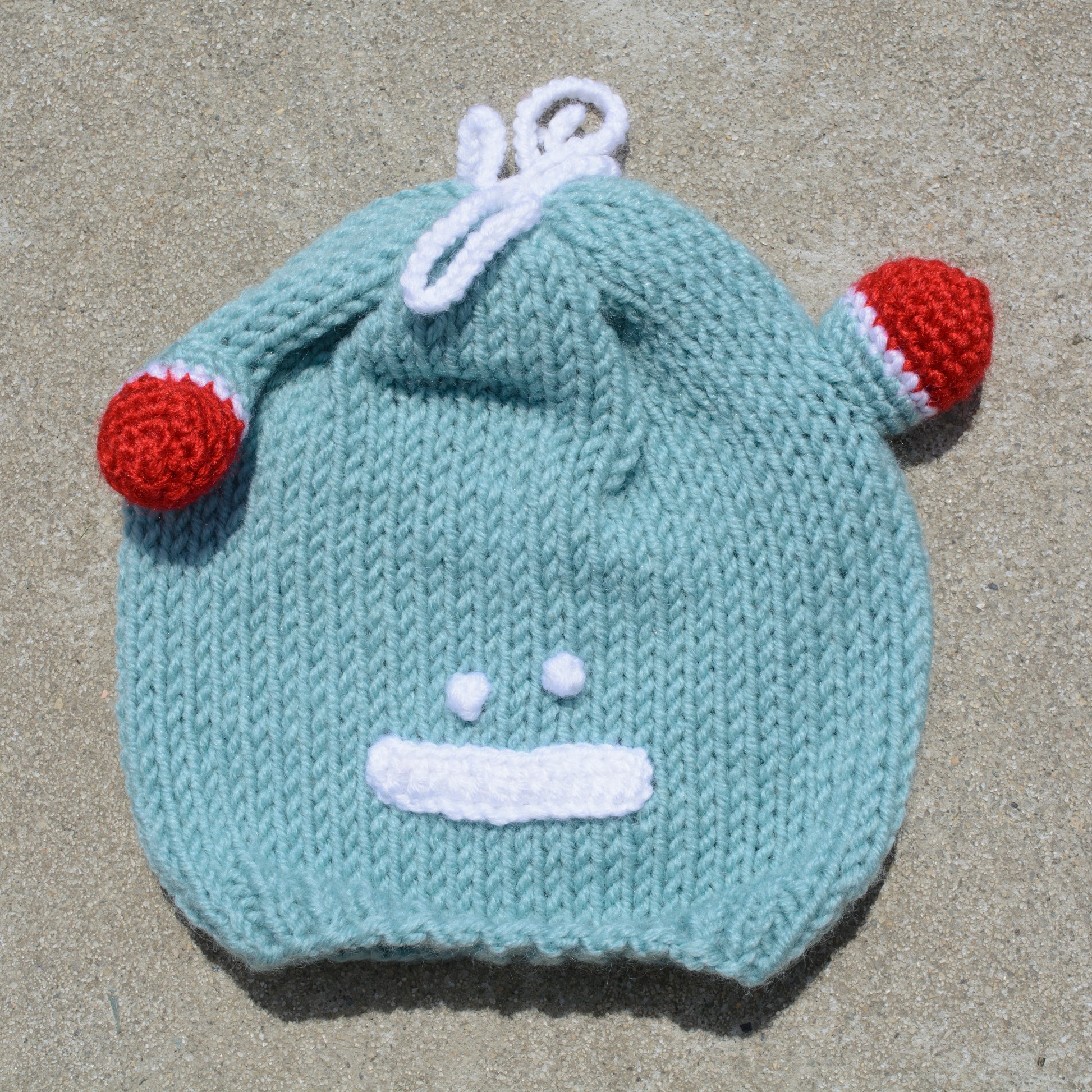 Kids Beanie Hat Kids Winter Hand-Knitted Frog Animal Theme Hat Beanie Cap Wool - Wear Sierra