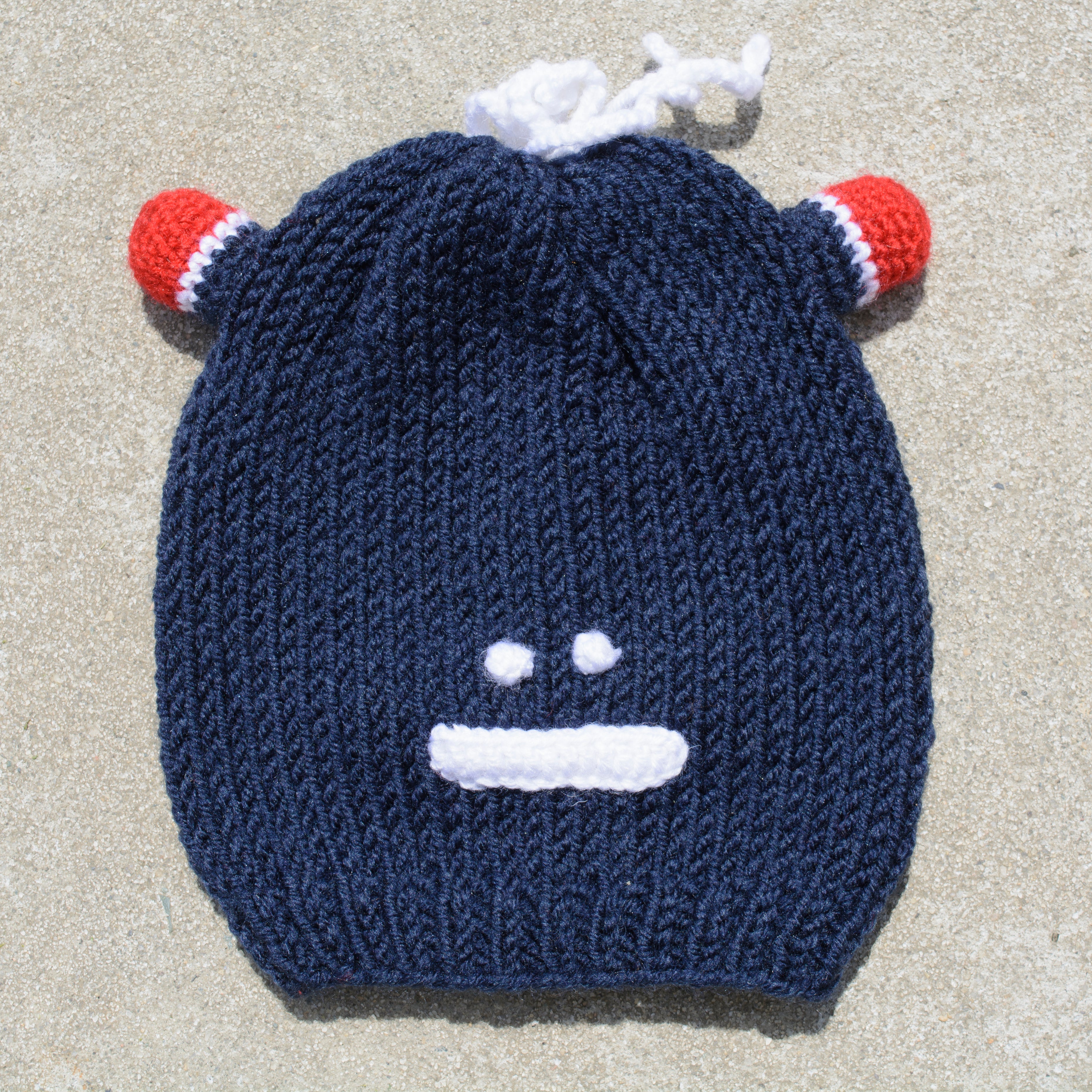 Kids Beanie Hat Kids Winter Hand-Knitted Frog Animal Theme Hat Beanie Cap Wool - Wear Sierra
