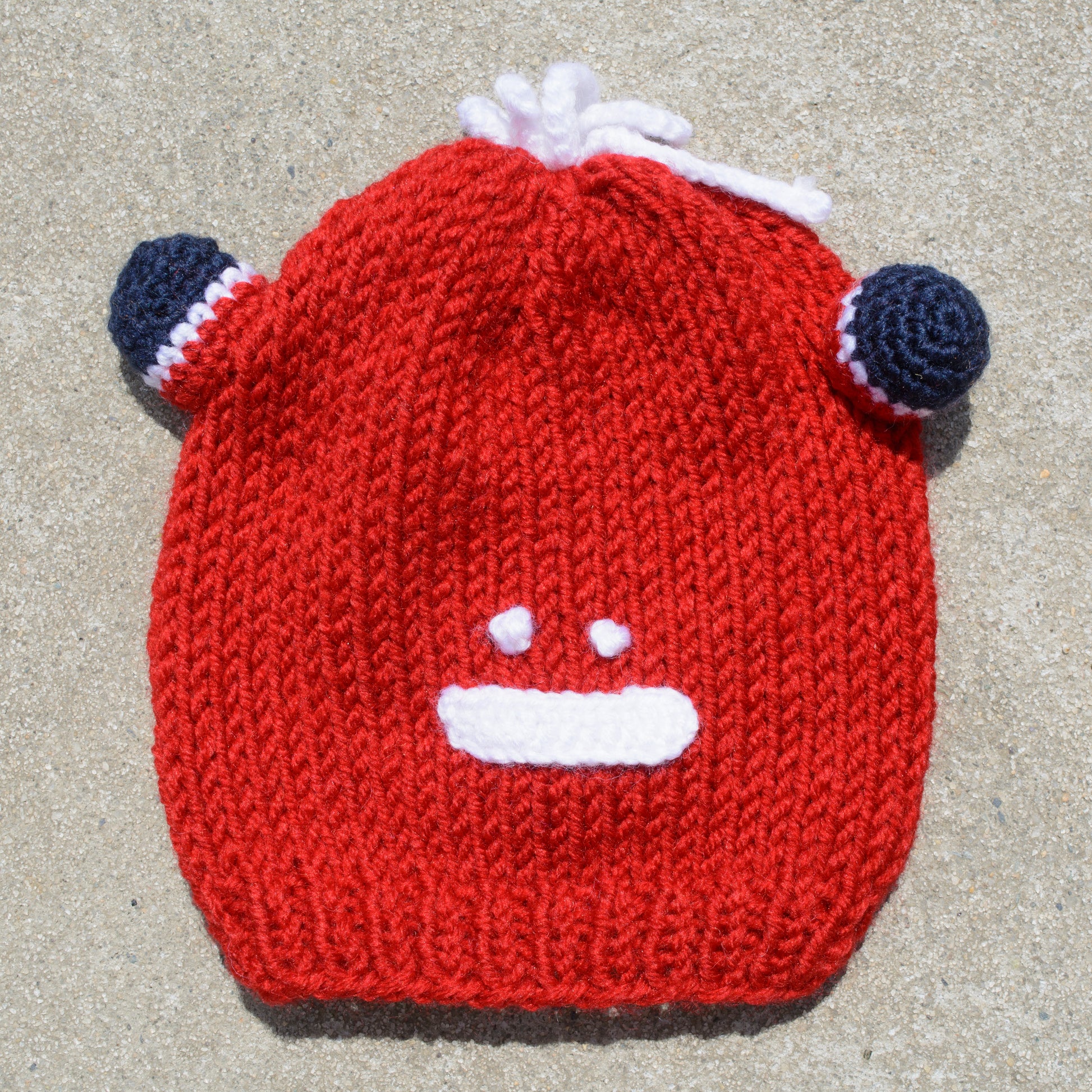 Kids Beanie Hat Kids Winter Hand-Knitted Frog Animal Theme Hat Beanie Cap Wool - Wear Sierra