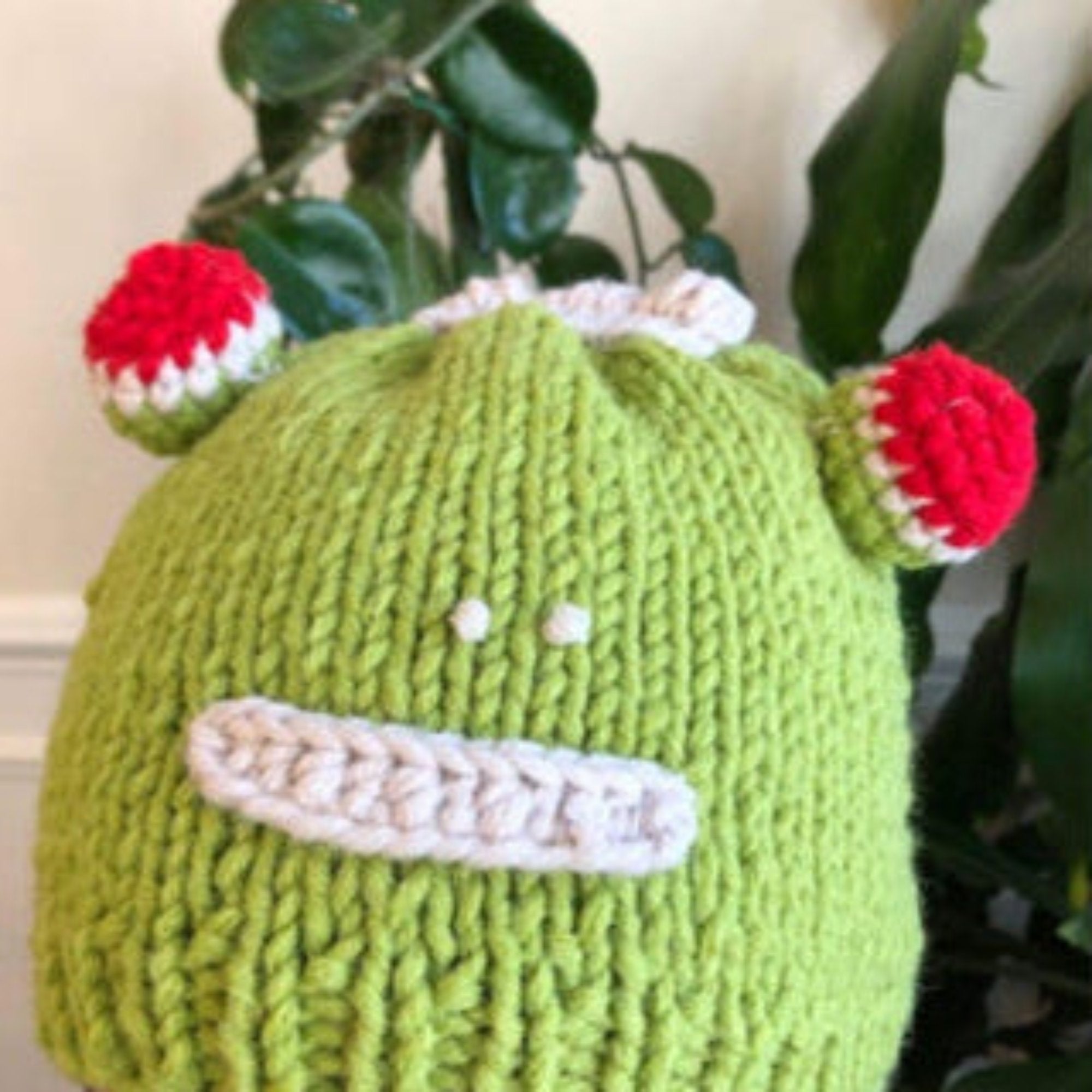 Kids Beanie Hat Kids Winter Hand-Knitted Frog Animal Theme Hat Beanie Cap Wool - Wear Sierra