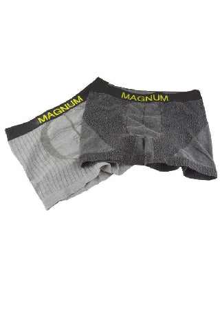 Men's Boxers, Cotton & Bamboo Charcoal Infused Underwear, Men's Boxer Briefs 2 Pair Pack - Wear Sierra