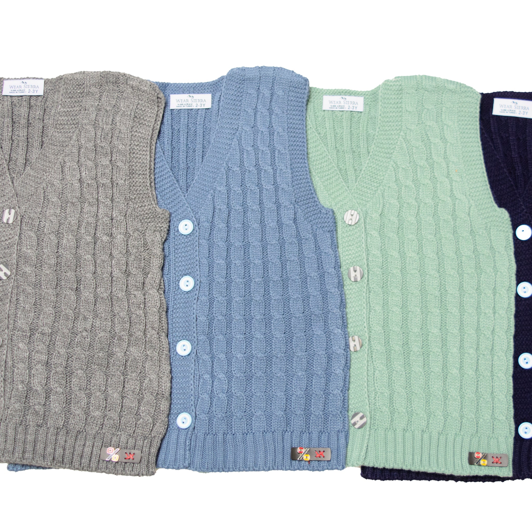 Wear Sierra Cute Design V-Neck  Sweaters For Toddlers And Kids - Wear Sierra