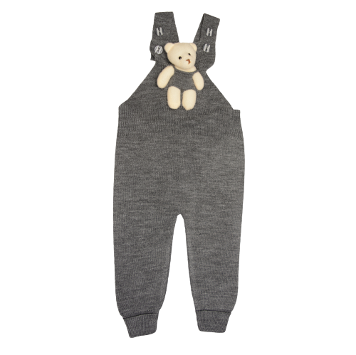 Wear Sierra Overall Bear Pattern Unisex Pants For Babies And Kids, Cute Design Outfit For Babies - Wear Sierra