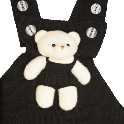 Wear Sierra Overall Bear Pattern Unisex Pants For Babies And Kids, Cute Design Outfit For Babies - Wear Sierra
