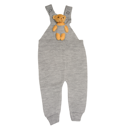 Wear Sierra Overall Bear Pattern Unisex Pants For Babies And Kids, Cute Design Outfit For Babies - Wear Sierra