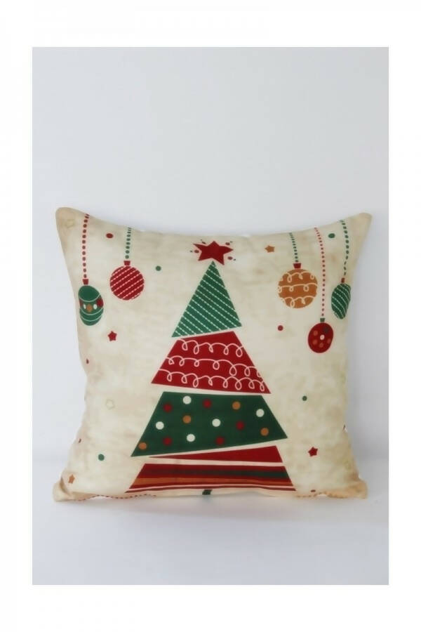 Abstract Christmas Tree Pattern Pillow Cover, Holiday, Decorating, Square 16" x 16" - Wear Sierra