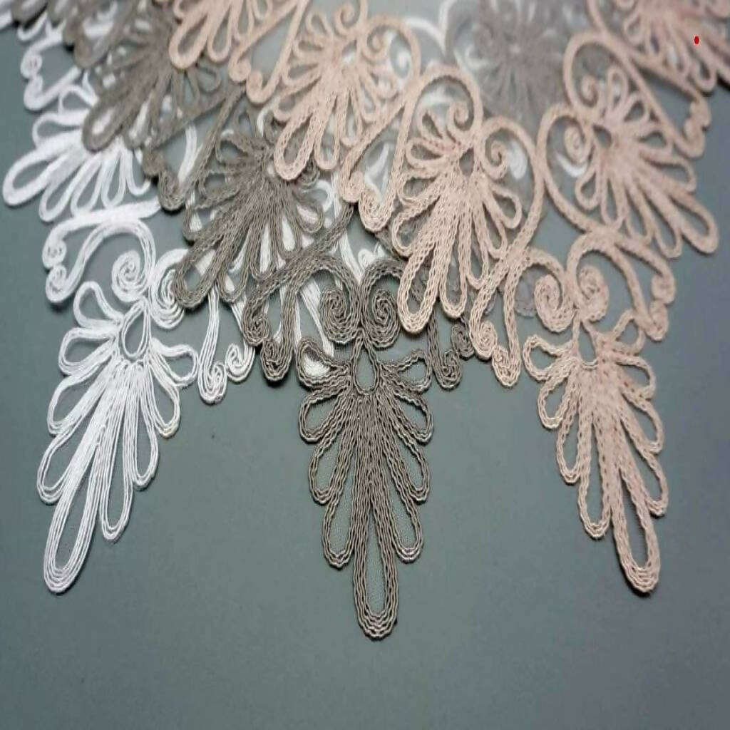 Angel Whisper Runner Set, Mantle Set, Dining Room and Home Decoration, Doilies - 5pc Set - Wear Sierra