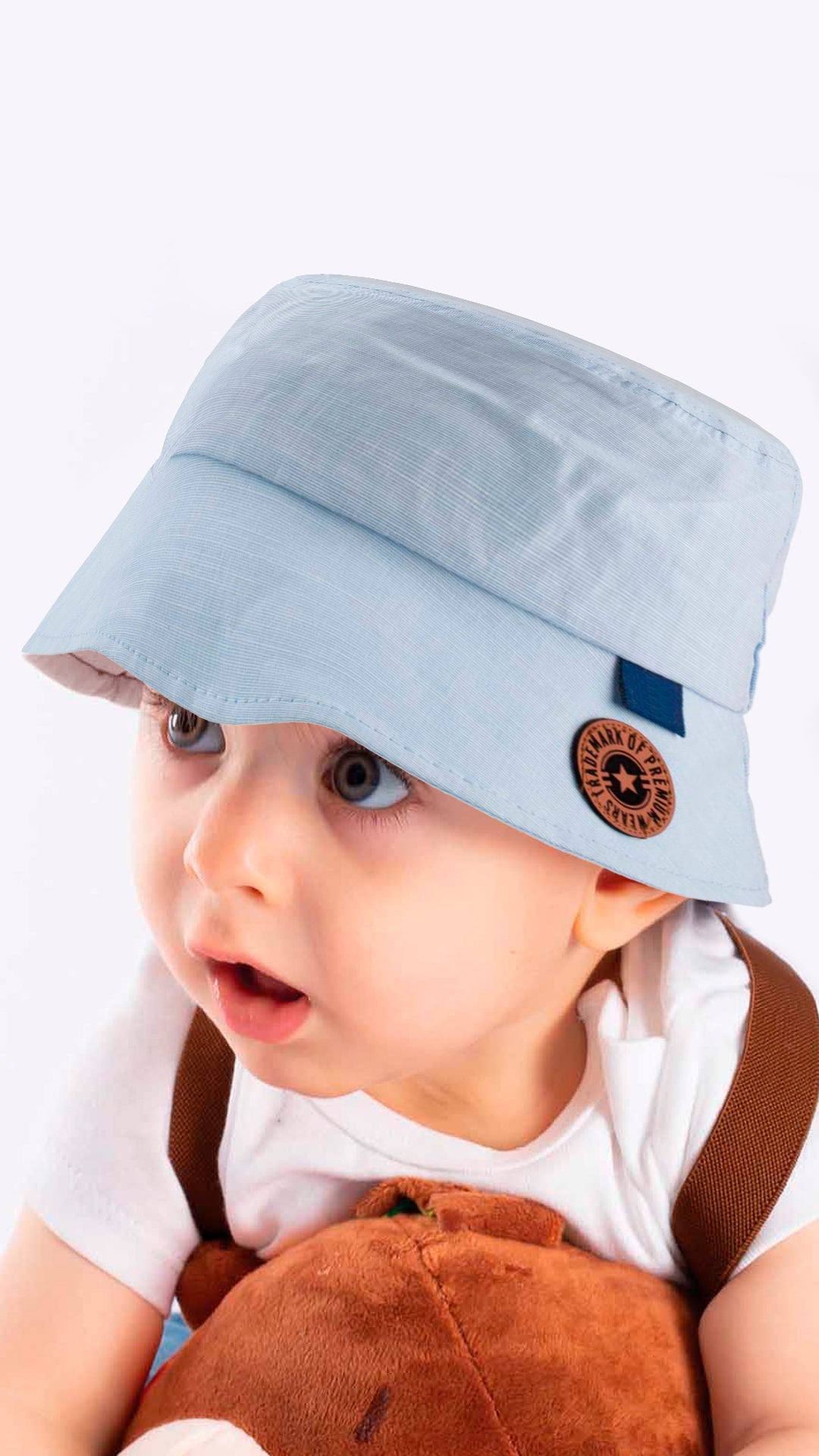 Trademark Of Premium Wears Badge 4-8 Years-Kids Fedora Hat