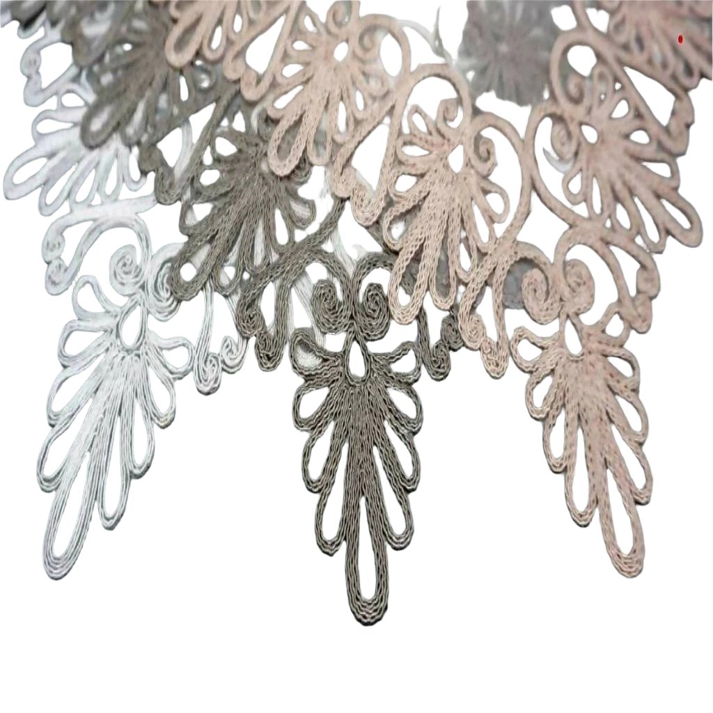 Angel Whisper Napkin Set, Lace & Tulle Napkin Set, Nightstand, Dresser or Mantle Decoration - 2pc Set - Wear Sierra