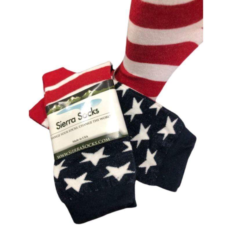 American Flag Socks in Men and Women's Sizes - Wear Sierra