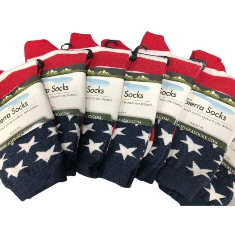 American Flag Socks in Men and Women's Sizes - Wear Sierra