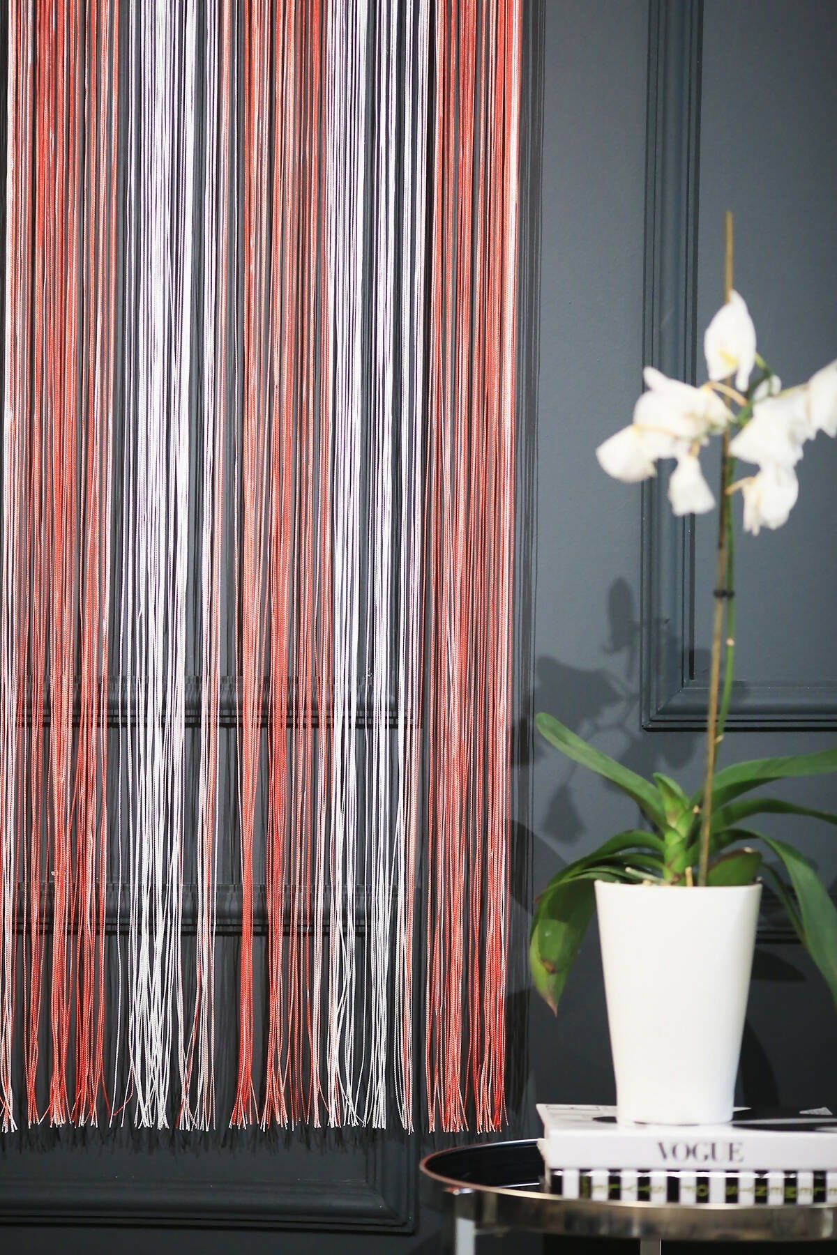 American Flag String Curtain - July 4th Decorating, Great for Barbeques, Picnics, Weddings - Wear Sierra
