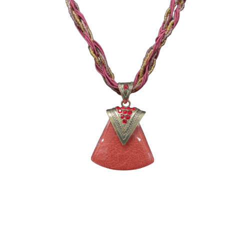 Artisan Gemstone Necklace with Pendant - Unique Gift for Mom or Wife - Wear Sierra