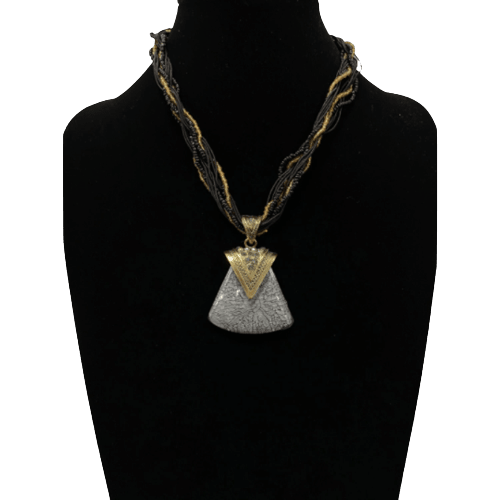 Artisan Gemstone Necklace with Pendant - Unique Gift for Mom or Wife - Wear Sierra