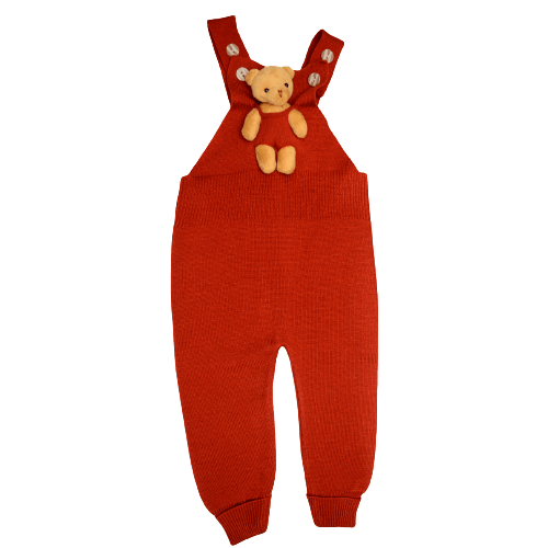 Baby & Toddler Overalls with Teddy Bear - Cute Outfit For Boys or Girls - Wear Sierra