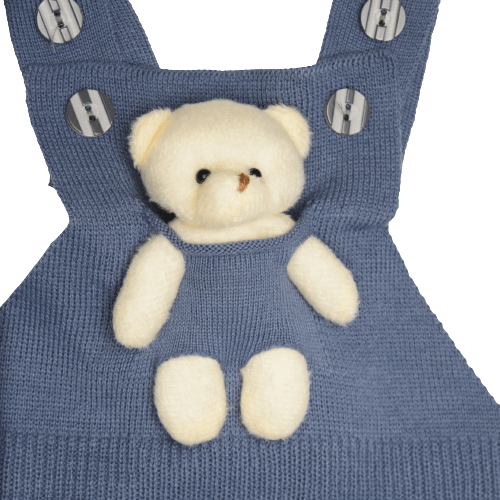 Baby & Toddler Overalls with Teddy Bear - Cute Outfit For Boys or Girls - Wear Sierra