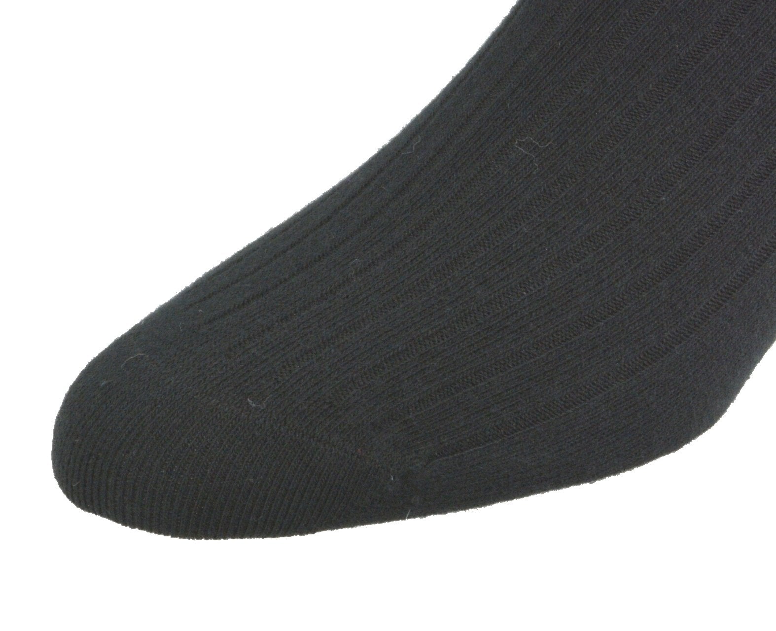 Big Boys & Girls (Unisex) Classic Dress Uniform Ribbed 3 Pair Pack Crew Socks