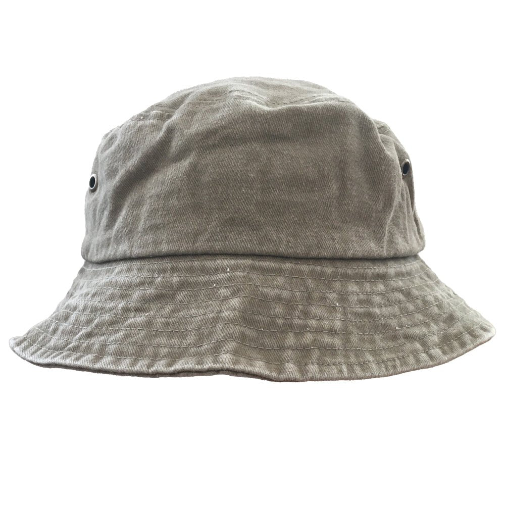 Bucket Hat for 4-8 Year Old Kids - Fedora Style Hat Faded Denim - Wear Sierra